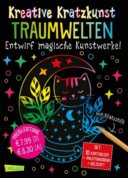 Kreative Kratzkunst: Traumwelten