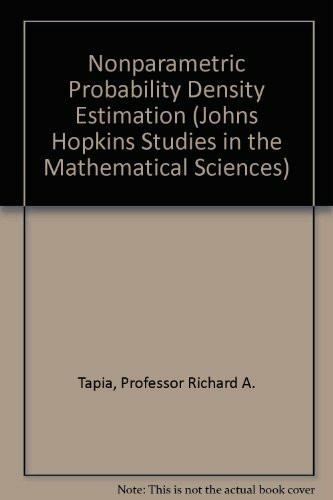 Nonparametric Probability Density Estimation