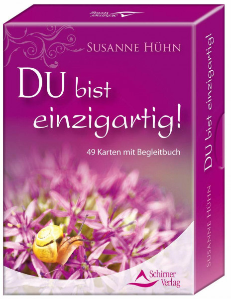 DU bist einzigartig!: 49 Karten mit Begleitbuch