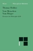 Vom Menschen - Vom Bürger: Elemente der Philosophie II und III