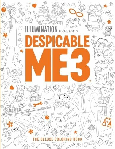 DESPICABLE ME 3 DLX COLORING BOOK: The Deluxe Coloring Book