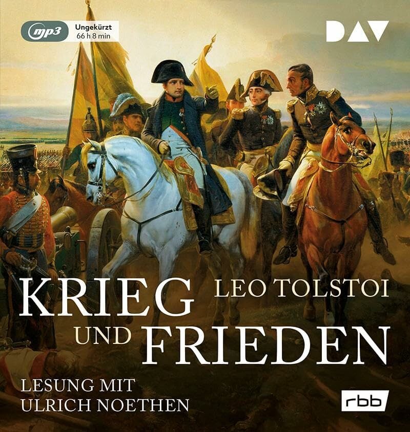 Krieg und Frieden: Ungekürzte Lesung mit Ulrich Noethen (6 mp3-CDs) Krieg und Frieden: Ungekürzte Lesung mit Ulrich Noethen (6 mp3-CDs)