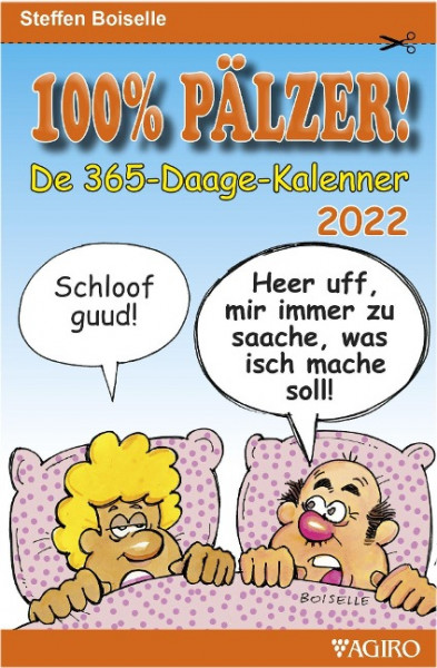 100% PÄLZER! 365-Daage Kalenner 2022