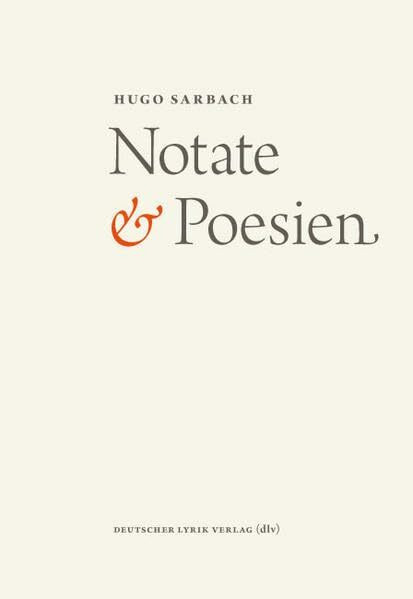 Notate & Poesien (deutscher lyrik verlag)