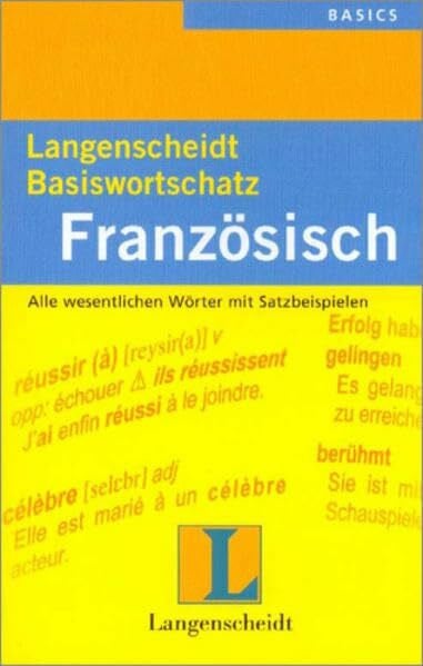 Langenscheidts Basiswortschatz, Französisch (Langenscheidt Basiswortschatz)