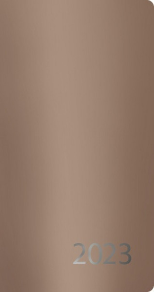 Agenda Metallic roségold M 2023