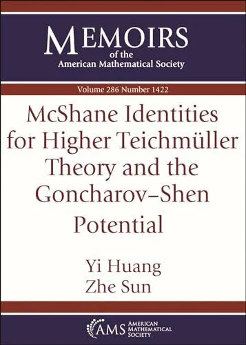 McShane Identities for Higher Teichmuller Theory and the Goncharov-Shen Potential (Memoirs of the American Mathematical Society)