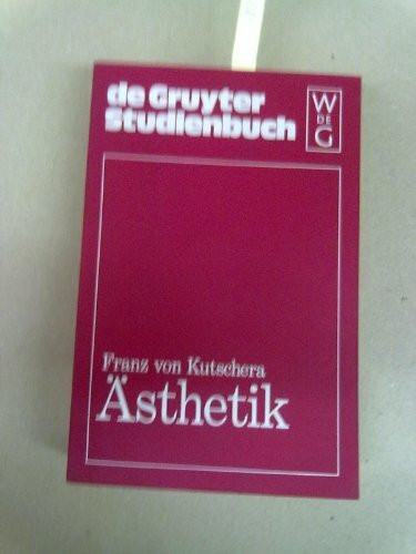 Ästhetik (de Gruyter Studienbuch)