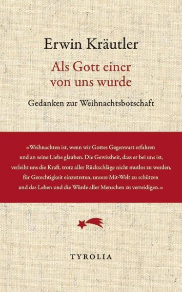 Als Gott einer von uns wurde