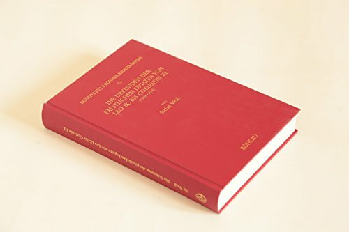 Die Urkunden der päpstlichen Legaten von Leo IX. bis zu Colestin III. (1049-1198) (Böhmer, Johann F: Regesta Imperii. Beihefte: Forschungen zur Kaiser- und Papstgeschichte des Mittelalters)