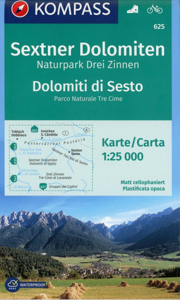 Sextner Dolomiten - Dolomiti di Sesto 1 : 25 000 Laufzeit bis 2024