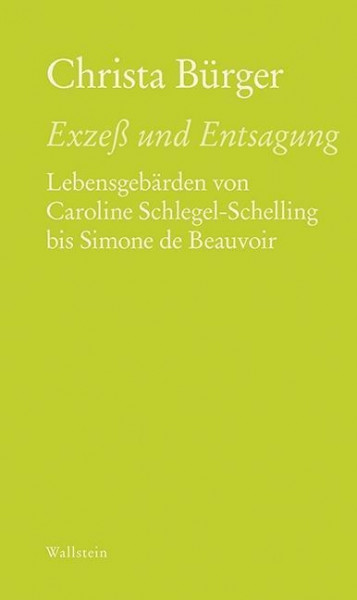Exzeß und Entsagung