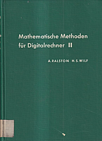 Mathematische Methoden für Digitalrechner