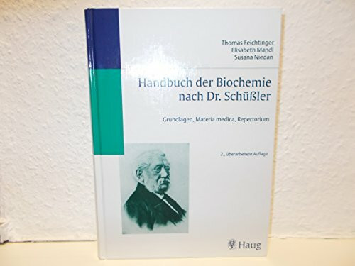 Handbuch der Biochemie nach Dr. Schüßler