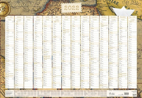 Wandtimer Old Map 2022