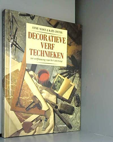 Decoratieve verftechnieken ter verfraaiing van het interieur