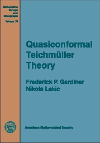 Quasiconformal Teichmuller Theory (Mathematical Surveys & Monographs)