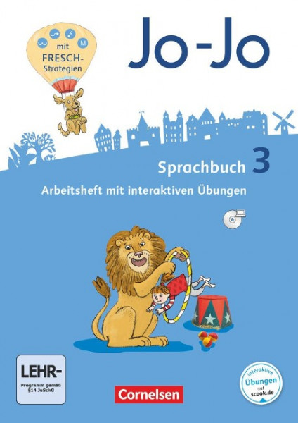 Jo-Jo Sprachbuch 3. Schuljahr - Allgemeine Ausgabe - Arbeitsheft