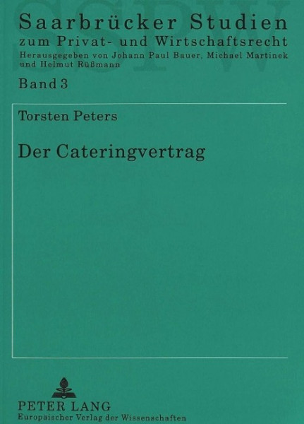 Der Cateringvertrag