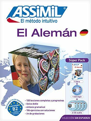 ASSiMiL El Alemán - Colección 'sin esfuerzo' Super Pack / Deutsch Sprachkurs auf Spanisch: Multimedia-Kombination: Lehrbuch Deutsch für Spanier + 4 Audio-CDs + mp3-CD - (DaF-Niveau A1 – B2)