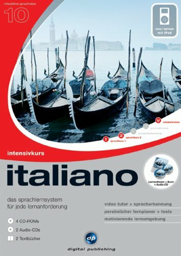 Intensivkurs Italiano: Das Sprachlernsystem für jede Lernanforderung. Ital. /Dt.