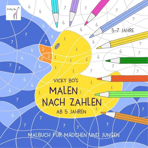 Vicky Bo's Malen nach Zahlen ab 5 Jahren