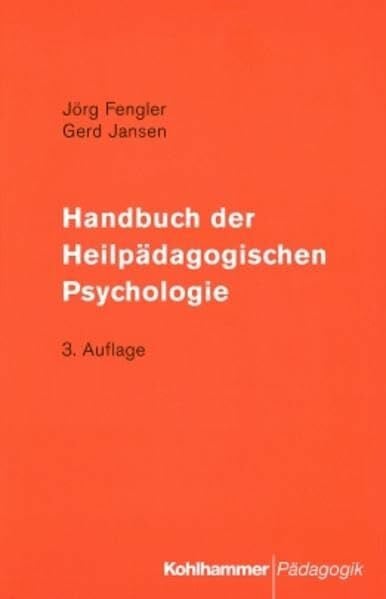 Handbuch der Heilpädagogischen Psychologie
