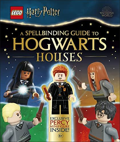 LEGO Harry Potter A Spellbinding Guide to Hogwarts Houses: With Exclusive Percy Weasley Minifigure