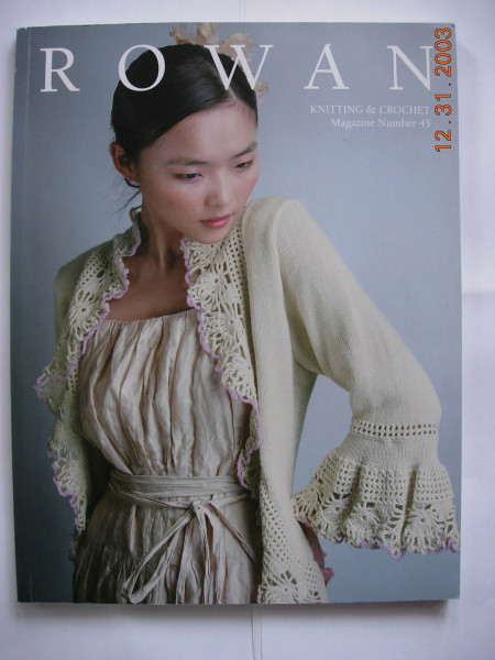 Rowan Magazin Number 45 Knitting & Crochet Deutsch Ausgabe Sommer