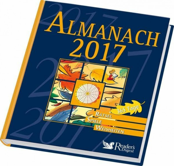 Almanach 2017: 365 Tage - Rätsel, Spiele, Weisheiten