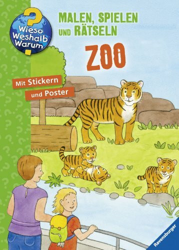 Zoo (Wieso? Weshalb? Warum? Malen, spielen und rätseln)
