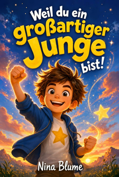 Weil du ein großartiger Junge bist: Inspirierende Geschichten über Mut, innere Stärke und Selbstvertrauen (Kinderbücher von Nina Blume)