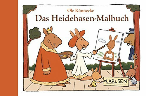 Das Heidehasen-Malbuch