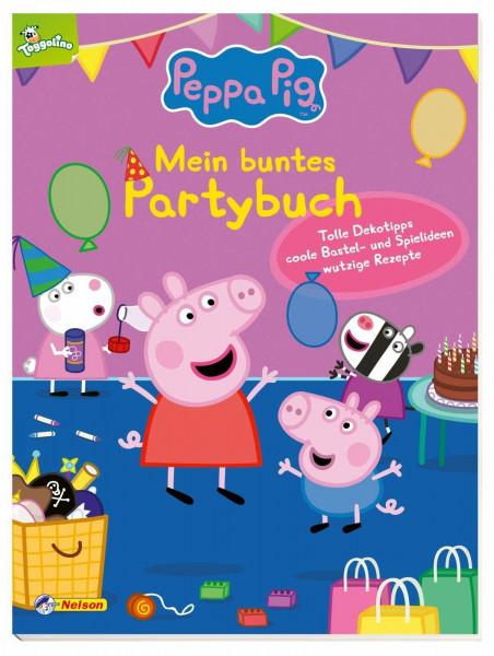Peppa: Mein buntes Partybuch: Tolle Dekotipps, wutzige Rezepte und viele Bastel- und Spielideen (Peppa Pig)