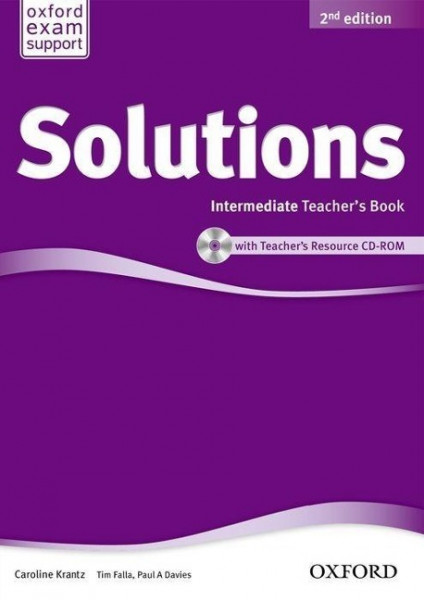 Solutions: Intermediate: Teacher's Book and CD-ROM Pack