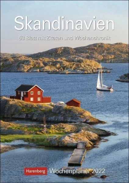 Skandinavien 2022 Wochenplaner