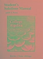 Beecher, J: Student's Solutions Manual for College Algebra