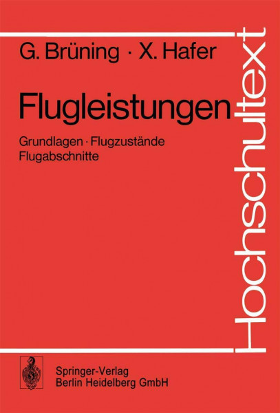 Flugleistungen: Grundlagen · Flugzustände Flugabschnitte (Hochschultext)