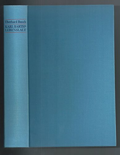 Karl Barths Lebenslauf