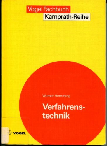 Verfahrenstechnik (Kamprath-Reihe)