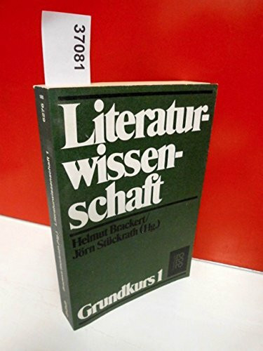 Literaturwissenschaft. Grundkurs I.