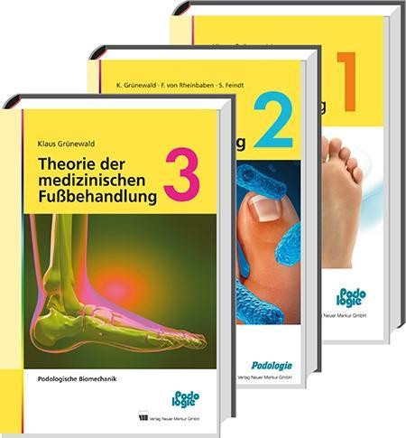 Theorie der medizinischen Fußbehandlung, Band 1-3, Set