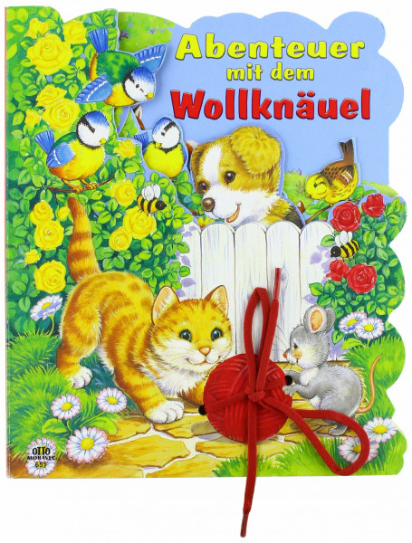Abenteuer mit dem Wollknäuel, m. Bindfaden