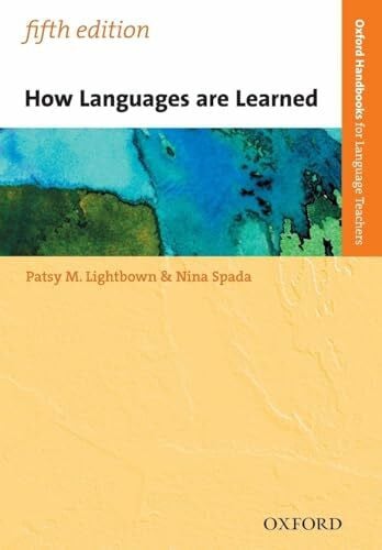 How Languages are Learned: Oxford Handbooks for Language Teachers
