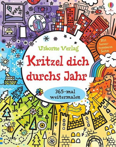 Kritzel dich durchs Jahr: 365-mal weitermalen
