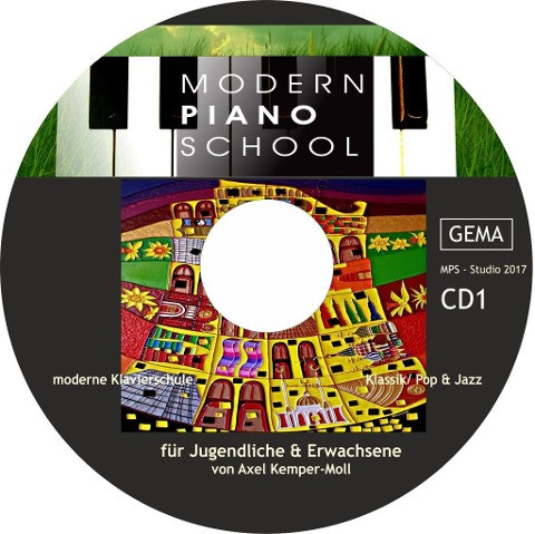 Modern Piano School CD 1 zum Buch