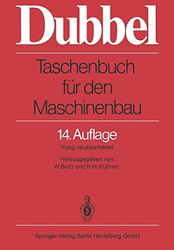 Taschenbuch für den Maschinenbau (DUBBEL Praxis)