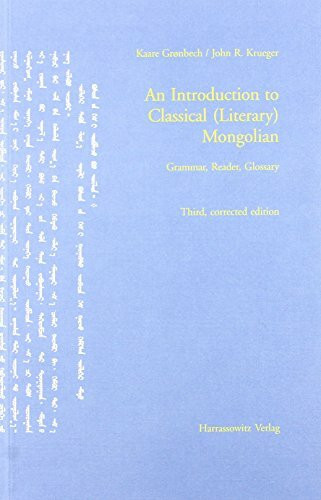 An Introduction to Classical (Literary) Mongolian