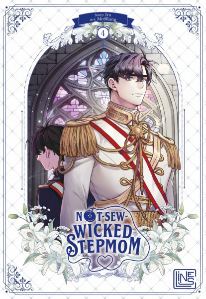 Not-Sew-Wicked Stepmom 4: Romantischer Isekai-Fantasy-Manhwa über eine Designerin, die als "böse" Stiefmutter wiedergeboren wird – limitierte Auflage mit Photocard