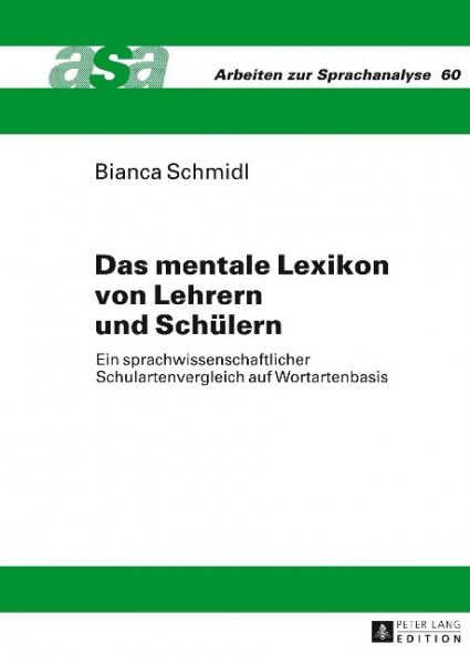 Das mentale Lexikon von Lehrern und Schülern